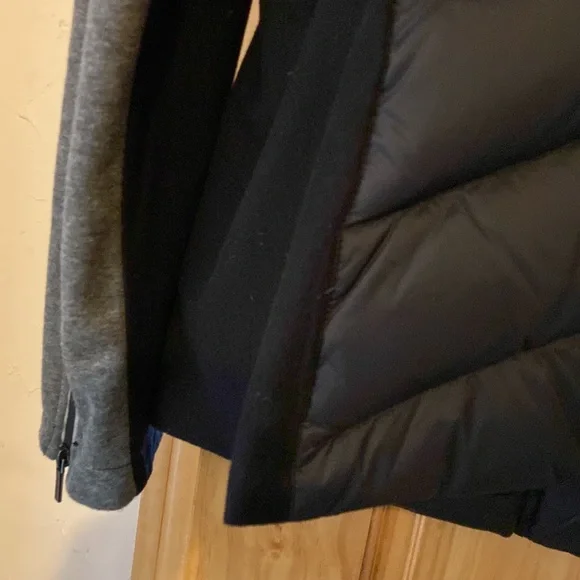 Blanc Noir 80%Down 20%Feather Fill Combination Puffer NeverUsed